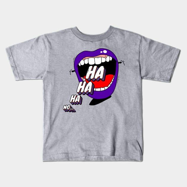 Ha ha ha... No Kids T-Shirt by magyarmelcsi